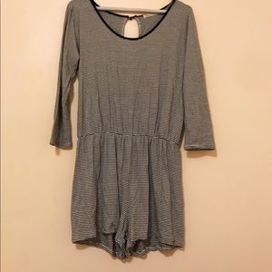 Striped Macy’s romper